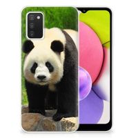 Samsung Galaxy A03S TPU Hoesje Panda - thumbnail