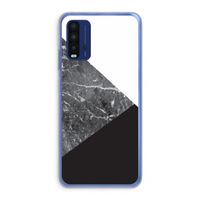 Combinatie marmer: Xiaomi Redmi 9T Transparant Hoesje