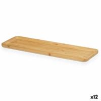 Snackdienblad Kinvara Bruin 46 x 1,6 x 15 cm Aperitief (12 Stuks)