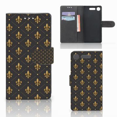 Sony Xperia XZ1 | Telefoon Hoesje | Franse Lelie | Portemonnee hoesje