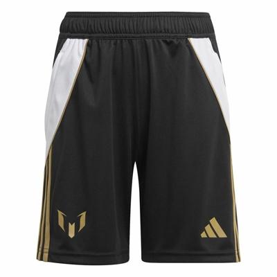 Sportbroek Adidas Messi Training Short Zwart - Maat: 15-16 Jaar