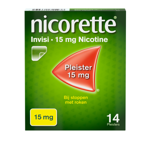 Nicorette Invisi 15 mg Nicotine Pleister