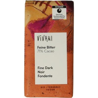 Vivani Chocolade minibars puur 71% bio