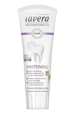 Lavera Tandpasta/toothpaste whitening bio EN-IT (75 ml)