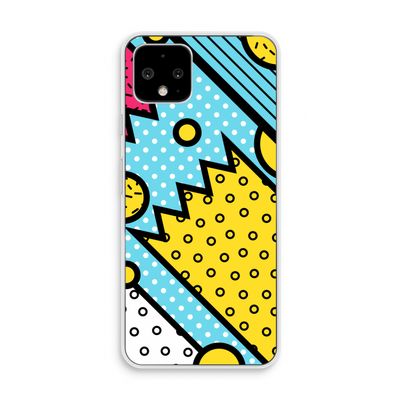 Pop Art #1: Pixel 4 Transparant Hoesje