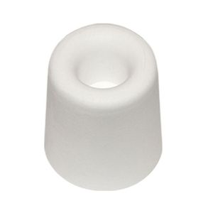 QlinQ Deurbuffer - deurstopper - wit - rubber - 30 x 25 mm   -