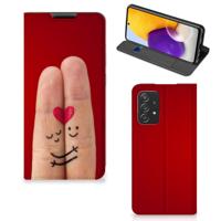 Samsung Galaxy A72 (5G/4G) Hippe | Standcase | Liefde - Origineel Romantisch Cadeau