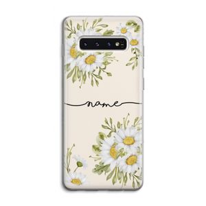 Daisies: Samsung Galaxy S10 4G Transparant Hoesje