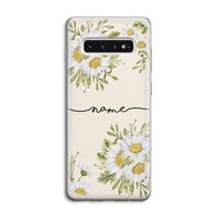 Daisies: Samsung Galaxy S10 4G Transparant Hoesje