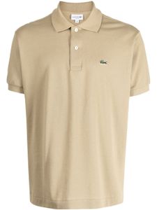 Lacoste polo à logo brodé - Marron