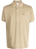 Lacoste polo à logo brodé - Marron