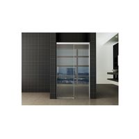 BWS Douchedeur | Softclose 2.0 | 120x200cm | 8mm Aluminium NANO Coating | Nisdeur