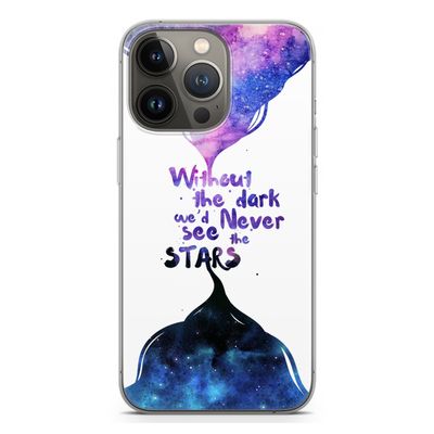 Stars quote: iPhone 13 Pro Transparant Hoesje