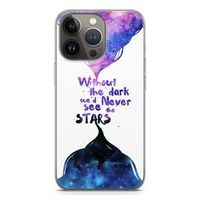 Stars quote: iPhone 13 Pro Transparant Hoesje