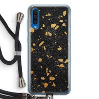 Terrazzo N°7: Samsung Galaxy A50 Transparant Hoesje met koord