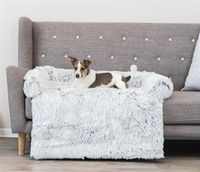 Trixie sofa bed harvey meubelbeschermer hoekig wit / zwart 70x90x7 cm