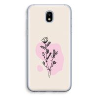 Roses are red: Samsung Galaxy J5 (2017) Transparant Hoesje