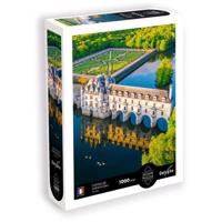 Puzzel - SENTOSPHERE - Calypto - 1000 stukjes - Kasteel Chenonceau - Touraine - Zijdezachte afwerking - Geschikt voor kinderen vanaf 9 jaar