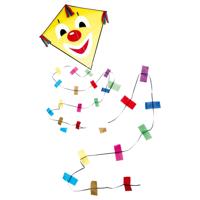 Rhombus clown diamond vlieger