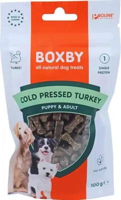 Boxby Cold Pressed kalkoen graanvrij 100 gram