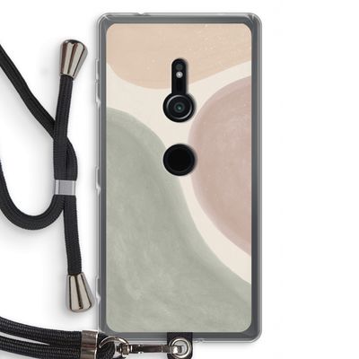 Geo #6: Sony Xperia XZ2 Transparant Hoesje met koord