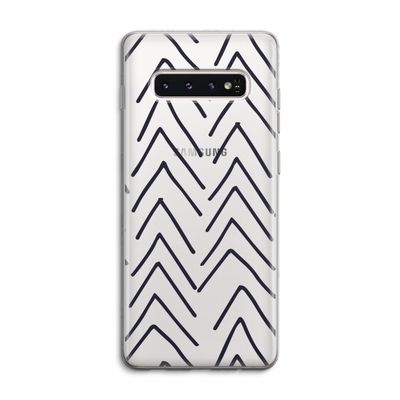 Marrakech Arrows: Samsung Galaxy S10 4G Transparant Hoesje