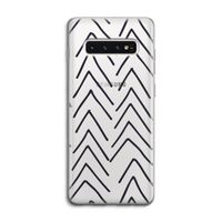 Marrakech Arrows: Samsung Galaxy S10 4G Transparant Hoesje
