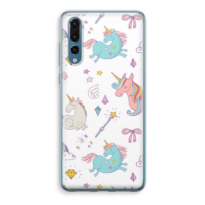 Fantasiewereld: Huawei P20 Pro Transparant Hoesje