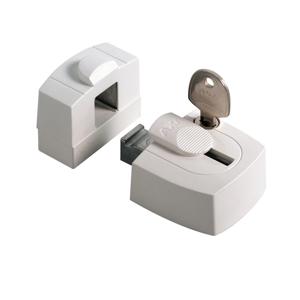 AXA 3015 Raam veiligheidsoplegslot wit - 3015-10-98/G