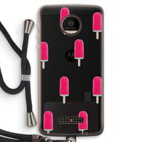 Waterijsje: Motorola Moto Z Force Transparant Hoesje met koord