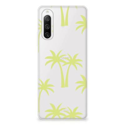 Sony Xperia 10 IV | TPU Case | Palmtrees