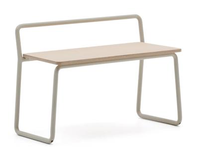 Kave Home Bankje 'Tinn' 75cm, kleur Beige