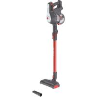 HOOVER HF122AH Steelstofzuiger - 22 V - 40 min - 0,9 L - Rood / Grijs