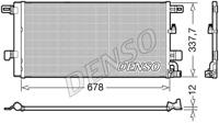 Condensor, airconditioning DENSO, u.a. für Audi