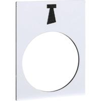 Schneider Electric ZB2BY4932 ZB2BY4932 Wit 1 stuk(s)