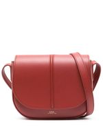 A.P.C. sac porté épaule Betty à logo - Rouge