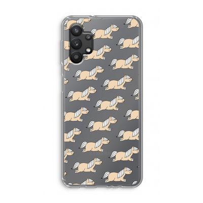 Ponys: Samsung Galaxy A32 5G Transparant Hoesje