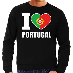 I love Portugal sweater / trui zwart voor heren