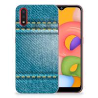 Samsung Galaxy A01 | Sillicone Back Cover | Jeans