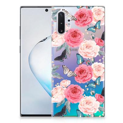 Samsung Galaxy Note 10 Plus | TPU Case | Butterfly Roses Samsung Galaxy Note 10 Plus | TPU Case | Butterfly Roses