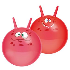 Skippyballen Funny Faces - set van 2 - 45 cm - buitenspeelgoed voor kleine kinderen