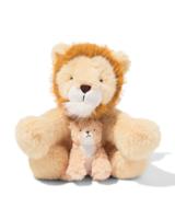 HEMA Knuffel leeuw met baby 31cm
