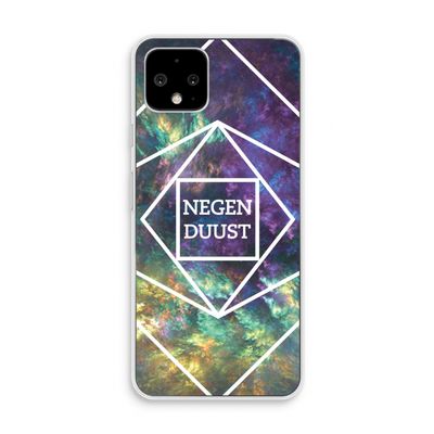 Negenduust ruimte: Pixel 4 Transparant Hoesje