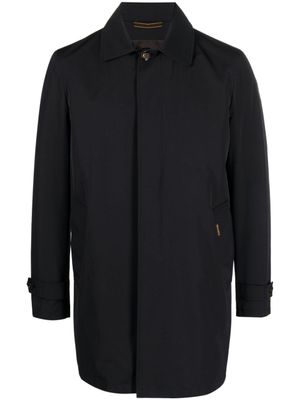 Moorer trench à taille ceinturée - Bleu