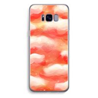 Lichte Wolken: Samsung Galaxy S8 Plus Transparant Hoesje