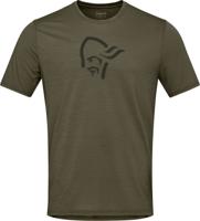 Norrona Femund Equaliser Merino T-shirt Heren Olive Night M