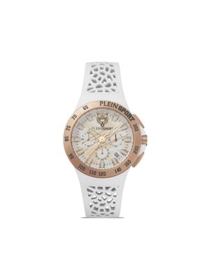 Plein Sport montre Thunderstorm Chrono 44 mm - Blanc