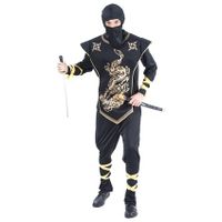 Ninja outfit volwassen - thumbnail