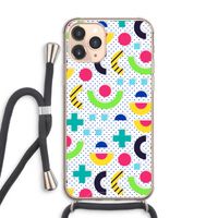 8-bit N°1: iPhone 11 Pro Max Transparant Hoesje met koord