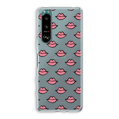 Lipjes: Sony Xperia 5 III Transparant Hoesje